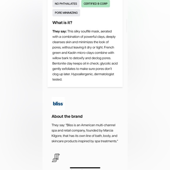 Bliss Pore Patrol Deep Detox Four-Clay 57 ml/ 2oz - BNIB - Picture 8 of 8